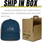 Mountain & Tree Outdoor Trucker Hat for Men Women, Embroidery Gift Baseball Cap for Hiking & Camping - Image 3