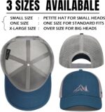 Mountain & Tree Outdoor Trucker Hat for Men Women, Embroidery Gift Baseball Cap for Hiking & Camping - Image 4