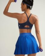 RUNNING GIRL Sports Bra for Women,Y Back Molded Cup Medium Impact Sports Bras with Sewn in Pads - Image 7