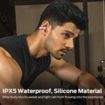 Monster Wireless Earbuds Open AC601, Comfort Clip-On Bluetooth Earbuds, Bluetooth 5.4 Open Ear Buds with Environmental Noise Cancellation, IPX5 Waterproof & Touch Control Wireless Headphones (Purple) - Image 7