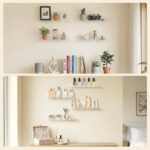 Lifewit Floating Shelves for Bathroom, Acrylic Wall Organizer for Perfume, Makeup, Figures, Nail Polish, Photo, Book, 14" Decor Display Rack for Nursery, Living Room, Bedroom, Kitchen, Clear, 4 Pack - Image 8