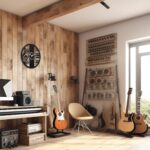 12 Inch Music Themed Wall Clock - Piano Key & Musical Note Design, Silent and Battery Operated - Perfect for Music Room, Studio Decor - Gift for Pianists, Musicians & Music Lover - Image 7