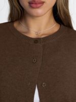 LILLUSORY Womens Cropped Cardigan Sweaters Lightweight Crop Knit Y2k Outfits Fashion Button Up Clothes - Image 6
