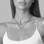 Cowgirl Hat Boots Pendant Gold Necklace for Women, Chunky Chain Western Jewelry - Image 3
