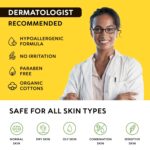 Turmeric Kojic Acid Cleansing Pads for Face - Exfoliating Sponges with Vitamin C & Lemon - Foaming Facial Wash for Glowing Skin & Uneven Tone Support - Gentle Daily Scrub - Image 6