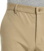 Michael Kors Men’s Bedford Classic Fit Dress Pants | Stretch Fabric Chino Pant | Kahki Pant for Business & Casual Wear - Image 4