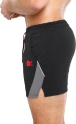 BROKIG Men's 4" Fitted Gym Workout Shorts Breathable Quick Dry Lifting Athletic Running Shorts with Pockets Comfy Casual - Image 7
