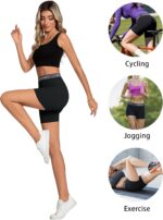 HOTGIFT Womens Boxer Shorts Cotton Boyshorts Underwear Anti Chafing Bike Shorts 4 Pack - Image 6