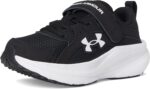 Under Armour Boys' Pre School Charged Assert 11 Alternate Closure, (001) Black/Black/White, 10.5, US - Image 3