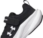 Under Armour Boys' Pre School Charged Assert 11 Alternate Closure, (001) Black/Black/White, 10.5, US - Image 7