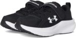 Under Armour Boys' Pre School Charged Assert 11 Alternate Closure, (001) Black/Black/White, 10.5, US - Image 14