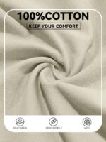 Mens Cotton Linen Pants Casual Summer Vacation Baggy Beach Pants Buttoned Drawstring Yoga Trousers with Pockets - Image 8