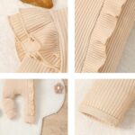 Newborn Baby Girl Romper Zip Ruffle Bodysuit One Piece Jumpsuit Baby Girl Clothes Coming Home Outfits - Image 7