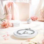 Easter Basket Stuffers for Teens Girl Kids, Wave Bracelet for Women Girl, Unique Gift with Inspirational Card for Easter Birthday Valentine Mother Day Christmas - Image 5