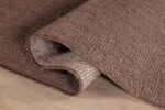 CAMILSON Easy Jute Rug 9x12, Indoor Outdoor Brown Color Fiber Area Rugs for Living Room Patio and Kitchen Rug, Solid Boho Woven Design, Easy-Cleaning, Washable Outside Carpet Alfombras (9 x 12) - Image 4