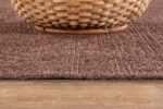 CAMILSON Easy Jute Rug 9x12, Indoor Outdoor Brown Color Fiber Area Rugs for Living Room Patio and Kitchen Rug, Solid Boho Woven Design, Easy-Cleaning, Washable Outside Carpet Alfombras (9 x 12) - Image 6