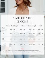 Ivicoer Women's Cardigan Bolero Shrugs for Evening Dress Long Sleeve Lightweight Cropped Open Front Casual Knit Top - Image 6
