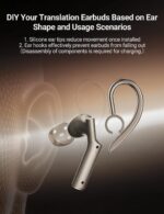 Timekettle W4 Translation Earbuds,for Global Business & Relationships,Bone-Voiceprint Sensor for Clear Voice in Noise, AI Auto-Correction,Protected Privacy with GDPR,Instant Setup via iOS/Android APP - Image 6
