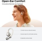 Monster Open Ear AC336 Headphones, Bluetooth 6.0 Wireless Earbuds with Stereo Sound, ENC Clear Call, 21H Playtime, Type-C Charging, Touch Control, IPX6 Waterproof Open Ear Earbuds for Sports - Image 6