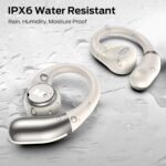 Monster Open Ear AC336 Headphones, Bluetooth 6.0 Wireless Earbuds with Stereo Sound, ENC Clear Call, 21H Playtime, Type-C Charging, Touch Control, IPX6 Waterproof Open Ear Earbuds for Sports - Image 8