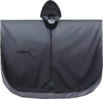 SaphiRose Unisex Rain Poncho Waterproof Raincoat Hooded for Adults Women with Pockets - Image 3