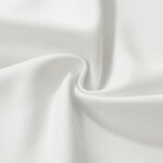Lino Rosa Pinch Pleat Cafe Curtains for Bathroom Window, White Total Privacy Non Blackout Modern Custom Small Half Tier Curtain for Shower Window, 24 Inch Length - Image 10