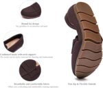 Cvistpieo Loafers for Women Comfortable Dressy Casual Work Flats Lightweight & Breathable Slip On Walking Shoes Knit - Image 5