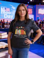 Book Lover Shirts for Women Reading T-Shirt Gifts for Teacher Librarian Readers Bookworms Bibliophile - Image 4