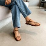 DREAM PAIRS Women's Strappy Flat Sandals for Women Comfortable Open Square Toe Sandals Dressy Beach Thong Cute Wedding Summer Ankle Strap Sandals - Image 4