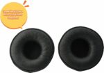 Move Replacement Ear Pads Cushions Headphone Accessories with Memory Foam Compatible with Jabra Move / 25h Wireless Headphones-Black - Image 3