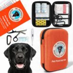 Dr Brahmsy’s Pet First Aid Kit for Dogs and Cats - Vet-Approved Essential Survival and Emergency Supplies for Home, Travel, Camping, Hiking - Packed in a Portable Waterproof Pouch - 45-Piece Set - Image 2