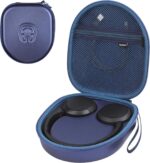 Headphone Case for Sony WH-CH520 JBL Tune Live 670NC Wireless Headphones, Hard EVA On-Ear Headphone Protective Case with Mesh Pocket Storage Cable(Blue) - Image 2