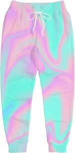 Joggers for Men Funny Pants Casual Track Pants Rave Outfit Athletic Trousers - Image 2
