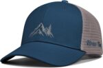 Mountain & Tree Outdoor Trucker Hat for Men Women, Embroidery Gift Baseball Cap for Hiking & Camping - Image 2