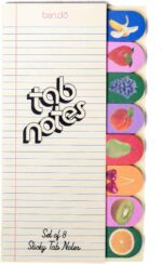 ban.do Sticky Tab Notes with Food Theme Novelty Page Flags for Annotating, Fruits - Image 2