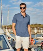 ZITY 5 Pack Mens Polo Shirts with Pocket Short Sleeve Cotton Lightweight Casual Collared Shirts for Golf Business Daily Wear - Image 3