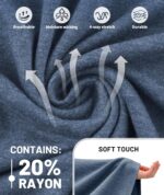 ZITY 5 Pack Mens Polo Shirts with Pocket Short Sleeve Cotton Lightweight Casual Collared Shirts for Golf Business Daily Wear - Image 5