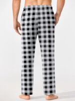 Ekouaer Mens Pajama Pants Lounge Pants with Pockets Soft Sleep Pants Loose Fit Pj Bottoms with Drawstring S-XXL - Image 7
