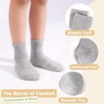 HYCLES Non-Slip Toddler Socks, Girl Grip Socks for 1-10 Years Kids Girls Boys Toddler Sock with Grippers - Image 5
