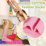 HYCLES Non-Slip Toddler Socks, Girl Grip Socks for 1-10 Years Kids Girls Boys Toddler Sock with Grippers - Image 6