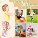 HYCLES Non-Slip Toddler Socks, Girl Grip Socks for 1-10 Years Kids Girls Boys Toddler Sock with Grippers - Image 7