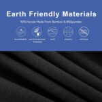BAMBOO COOL Men's Ultra ComfortSoft Underwear, Moisture Wicking & Breathable No Ride Up Boxer Briefs with Fly, Multipack - Image 3