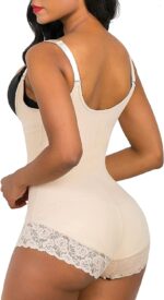SHAPERX Women's Fajas Colombianas Shapewear Postpartum Tummy Control Body Shaper Girdles Compression Garment - Image 3
