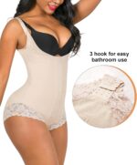 SHAPERX Women's Fajas Colombianas Shapewear Postpartum Tummy Control Body Shaper Girdles Compression Garment - Image 5