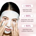 Quasi Bio-Collagen Face Mask Overnight – Hydrating Korean Sheet Mask – Niacinamide & Low Molecular Collagen – Firming & Smoothing Skincare for All Skin Types – 4 Masks - Image 8