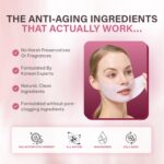 Quasi Bio-Collagen Face Mask Overnight – Hydrating Korean Sheet Mask – Niacinamide & Low Molecular Collagen – Firming & Smoothing Skincare for All Skin Types – 4 Masks - Image 9