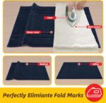 JSEI Entryway Rugs Doormat 32"x48", Non-Slip Dirt Trapper Door Mats Indoor, Washable Absorbent and Stain Resist Welcome Floor Mat for Front Door, Dog Door Mat, Dirty Wet Shoes & Paws, Navy Blue - Image 10
