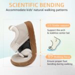 STQ KIDS Toddler Wide Toe Box Barefoot Shoes Boys Girls Sneakers Zero Drop Kid Tennis Running Shoes Lightweight Non-Slip Comfortable Infant First Walking Shoe Outdoor Activities School - Image 7