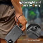 Cozycase for iPhone 15 Plus Waterproof Shockproof Dustproof Case - Heavy Duty/360 Full Body/Military Grade/Protective/Rugged 【8FT Drop Proof】 Built in Screen/Camera Protector with Lanyard Black - Image 8