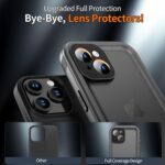 Cozycase for iPhone 15 Plus Waterproof Shockproof Dustproof Case - Heavy Duty/360 Full Body/Military Grade/Protective/Rugged 【8FT Drop Proof】 Built in Screen/Camera Protector with Lanyard Black - Image 12